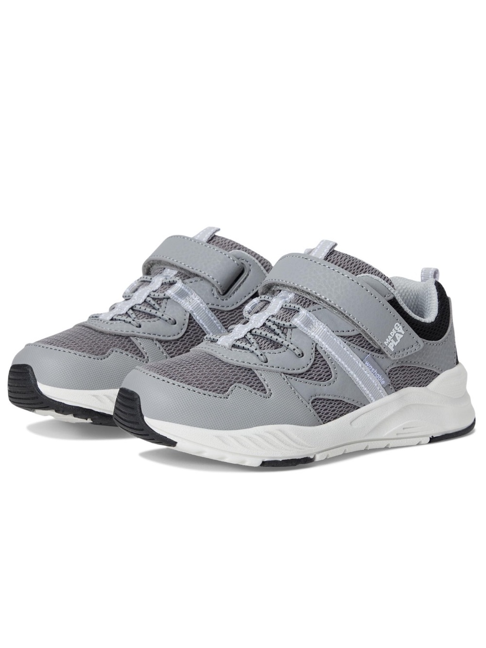 Stride Rite Gray M2P Player 2.0 Kids Sneakers 12W